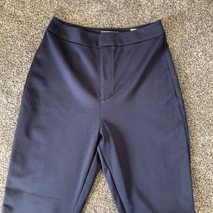 Express x LadyGang High Waisted Slit Front Ankle Pant